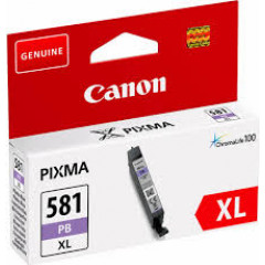 Canon CLI-581PB-XL PHOTO BLUE ORIGINAL High Capacity Ink Cartridge (8.3 Ml.) 