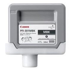 Canon PFI-302MBK Matte Black Ink - 330 Ml. Cartridge - for IPF8100, IPF8100s, IPF9100, IPF9100s