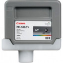 Canon PFI-302GY Grey Ink - 330 Ml. Cartridge - for IPF8100, IPF8100s, IPF9100, IPF9100s