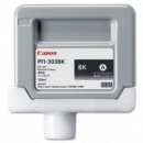 Canon PFI-303BK Black Ink - 330 Ml. Cartridge - for IPF810, IPF810 Pro, IPF815, IPF820, IPF820 Pro, IPF825