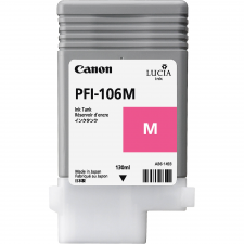 Canon PFI-106M Magenta Original Ink Cartridge (130 Ml) for Canon IPF-6300, IPF-6350, IPF-6400, IPF-6450