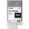 Canon PFI-106MBK Matte Black Original Ink Cartridge 6620B001 (130 Ml) for Canon IPF-6300, IPF-6350, IPF-6400, IPF-6450