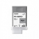 Canon PFI-106PGY Photo Grey Original Ink Cartridge (130 Ml) for Canon IPF-6300, IPF-6350, IPF-6400, IPF-6450