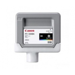 Canon PFI-306BK Black Ink Cartridge (330 Ml.) - Original Canon pack for IPF8300, IPF8300s, IPF8400, IPF9400, IPF9400s