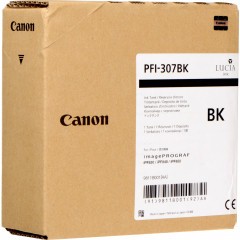 Canon PFI-307BK Black Ink Original Cartridge (330 Ml.) for Canon iMAGEPROGRAF iPF-6300S, iPF-6300S, iPF-6350