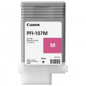 Canon PFI-107M Magenta Original Ink Cartridge (130 Ml) for Canon IPF-680, IPF-685, IPF-780, IPF-785