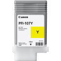 Canon PFI-107Y Yellow Original Ink Cartridge (130 Ml) for Canon IPF-680, IPF-685, IPF-780, IPF-785