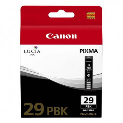 Canon PGI-29PBK Photo Black Ink Cartridge (1300 Photos) - Original Canon pack for Pixma Pro-1