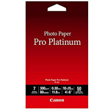 Canon Photo Paper Pro Platinum - 101.6 x 152.4 mm 50 sheet(s) photo paper - for PIXMA MG5720, MG5721, MG5722, MG6821, MG6822, MG7720, TS5020, TS6020, TS8020, TS9020