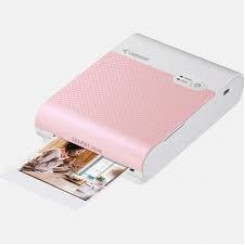 Canon SELPHY QX10 Dye Sublimation Printer - Colour - Photo Print - Portable - Pink - 43 Second Photo - Wireless LAN - USB - Battery Built-in