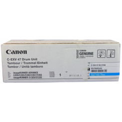 Canon C-EXV 47 Cyan Original Imaging Drum 8521B002 for Canon imageRUNNER ADVANCE C250i, C255i, C350i, C350P, C351iF, C355i, C355iFC, C355P