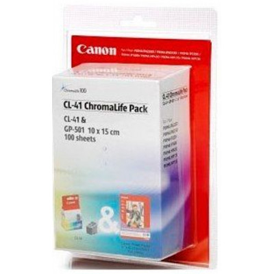 Canon CL-41 COLOR Original Ink Cartridge Photo Pack