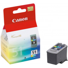CANON CL-51 Color High Capacity Original Ink Cartridge 0618B001 - 21ml 560 paginas