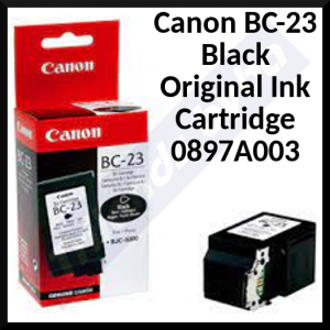 Canon (0897A003) BC-23 Original BLACK Ink Cartridge (900 Pages)
