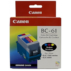 Canon BC-61 COLOR ORIGINAL Ink Printhead Cartridge