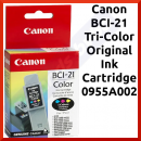 Canon BCI-21C COLOR Original Ink Cartridge (15 Ml)