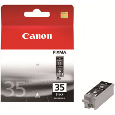 Canon PGI-35BK Black Ink Cartridge (191 Pages) - Original Canon Pack for Pixma IP100, iP100v, iP100w, iP100wb