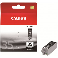 Canon PGI-35BK Black Ink Cartridge (191 Pages) - Original Canon Pack for Pixma IP100, iP100v, iP100w, iP100wb