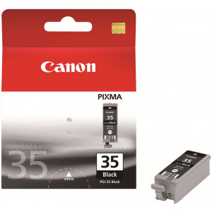 Canon PGI-35BK Black Ink Cartridge (191 Pages) - Original Canon Pack for Pixma IP100, iP100v, iP100w, iP100wb