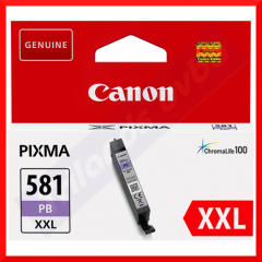 Canon CLI-581PB-XXL PHOTO BLUE ORIGINAL EXTRA High Capacity Ink Cartridge (11.7 Ml.) 