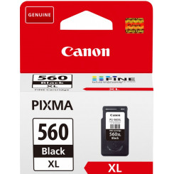 Canon PG-560XL - Black Original Ink Cartridge 3712C001 - for PIXMA TS5350, TS5350a, TS5351, TS5351a, TS5352, TS5352a, TS5353, TS5353a, TS7450, TS7451