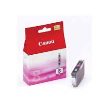 Canon CLI-8M Magenta Ink Original Cartridge 0622B001 (13 Ml.) for Canon Pixma 500, 800, iP4200, iP4300, iP4500, iP5200, iP5200R, iP5300, iP6600D, iP6700D, Pro 9000, MP500, MP530, MP600, MP600R, MP610, MP800, MP800R, MP810, MP830, MP960, MP970, MX850