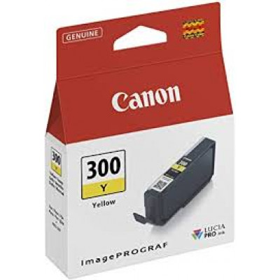 Canon PFI-300Y (4196C001) YELLOW Original Ink Tank Cartridge 