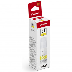 Canon GI 51 Y - Yellow - original - ink refill - for PIXMA G1520, G2520, G2560, G3520, G3560