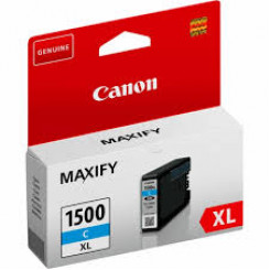 Canon PGI-1500XL C - 12 ml - High Yield - cyan - original - blister with security - ink tank - for MAXIFY MB2050, MB2150, MB2155, MB2350, MB2750, MB2755