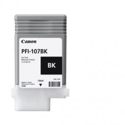 Canon PFI-107BK Black Original Ink Cartridge (13 ML.) for Canon ImagePROGRAF 680, 685, 780, 785