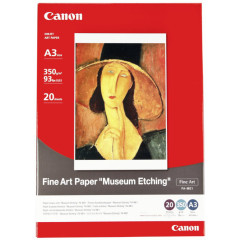 Canon FA-ME1 Fine Art "Museum Etching" A3 (297 mm X 420 mm) Inkjet Printing Paper 1262B006