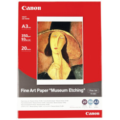 Canon FA-ME1 Fine Art "Museum Etching" A3 (297 mm X 420 mm) Inkjet Printing Paper 1262B006