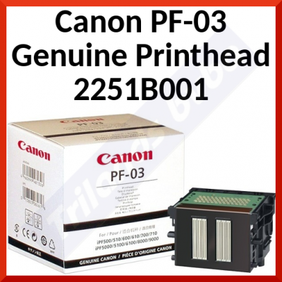 Canon PF-03 Genuine IMAGEPROGRAF Printhead
