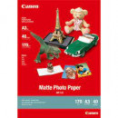 Canon Matte Photo Inkjet Paper MP-101 -  170 Gms/M2 - A3 - 297 X 420 mm - 40 Sheets / Pack