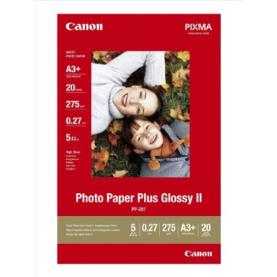 Canon Plus II PP-201 Glossy Photo Inkjet Paper (2311B021) - A3+ (329 mm X 423 mm) - 260 Gms/M2 - 20 / Pack