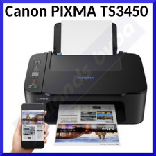Canon PIXMA TS3450 Wireless Color Inkjet Multifunction Printer 4463C006