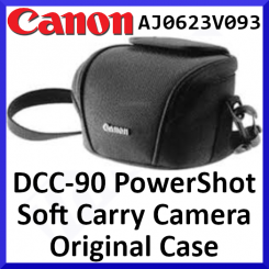 Canon DCC-90 PowerShot Soft Carry Camera Original Case (AJ0623V093) - Original Sealed Pack - Stock Clearance