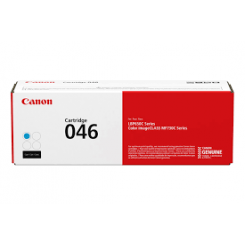 CANON CRG 046 C CYAN ORIGINAL Toner Cartridge 1249C002 - 2.300 Pages