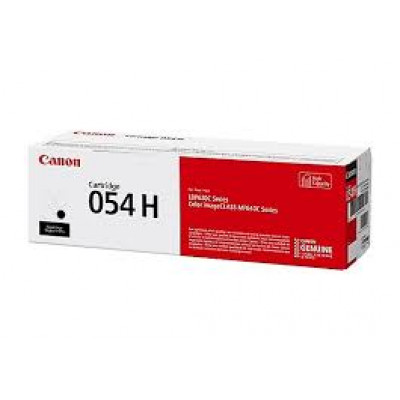 Canon 054HK BLACK High Yield Original Toner Cartridge 3028C002 (2300 Pages)