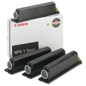 Canon NP-1215 / NP-6412 BLACK Original 4-Toner Pack Toner Cartridges Kit NPG-1- (4 X 190 Grams Kit) - (1372A005)