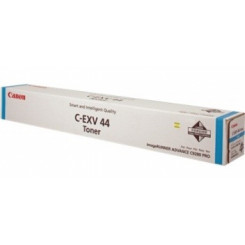 Canon C-EXV-44 Cyan Toner Cartridge (6943B002) - Original Canon pack (54000 Pages) for IR Advance C 9200 Series, ADV C 9280 Pro, Advance C 9270 Pro, Advance C 9280 Pro, ADV C 9270 Pro, ADV C 9200 Series