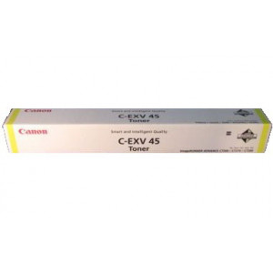 Canon C-EXV 45 Yellow Original Toner Cartridge 6948B002 (52000 Pages) for Canon ImageRunner Advance C 7260 i, Advance C 7270 i, Advance C 7270, Advance C 7200 Series, Advance C 7280 i, Advance C 7260