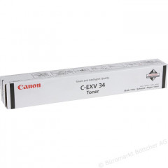 Canon C-EXV 34 Black Original Toner Cartridge 3782B002 (23000 Pages) for Canon ImageRunner C2020, C2020i, C2020L, C2025i, C2030, C2030i, C3020L