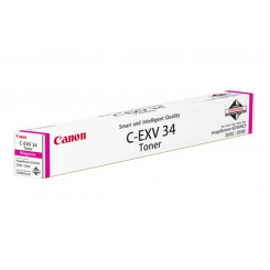 Canon C-EXV 34 Magenta Original Toner Cartridge 3784B002 (19000 Pages) for Canon ImageRunner C2020, C2020i, C2020L, C2025i, C2030, C2030i, C3020L