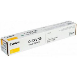 Canon C-EXV 55 Yellow Original Toner Cartridge 2185C002 (18000 Pages) for Canon imageRUNNER ADVANCE C256i, C356i