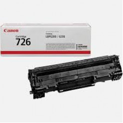 Canon 726 Black Toner Cartridge 3483B002 (2000 Pages) - Original Canon Pack for i-SENSYS LBP6200d, LBP6230dw