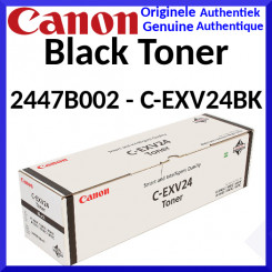 Canon C-EXV 24 Black Original Toner Cartridge 2447B002 (48000 Pages) for Canon ImageRunner IR-5800CN, IR-5870CN, IR-5880C, IR-5880Ci, IR-6800C, IR-6800CN, IR-6870C, IR-6870Ci, IR-6880C, IR-6880Ci