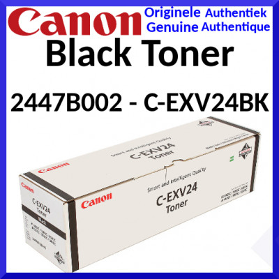 Canon C-EXV 24BK BLACK Original Toner Cartridge (48.000 Pages)