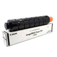 Canon T01BK Black Toner Original Cartridge 8066B001 (56000 Pages) for Canon ImagePress C600, C650, C750, C800, C850