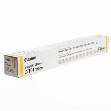 Canon T01Y Yellow Toner Original Cartridge 8069B001 (39500 Pages) for Canon ImagePress C600, C650, C750, C800, C850